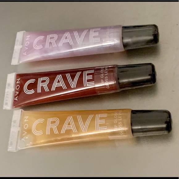 NWT 3 Avon Lip crave gloss - Picture 2 of 5